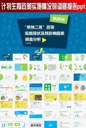 计划生育政策实施情况的调查报告ppt