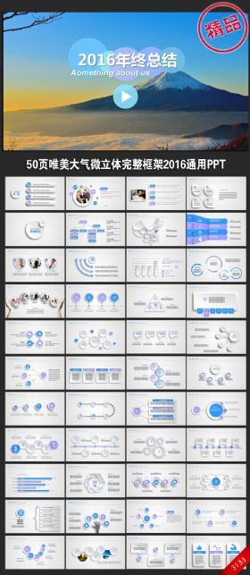 微粒体2017年终总结暨新年计划PPT