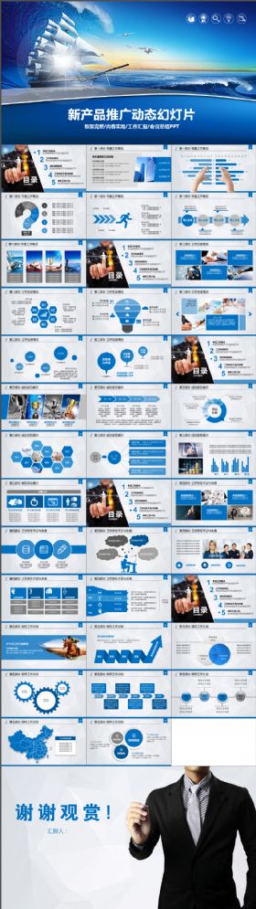 新产品推广训ppt公司介绍商业计划书模板