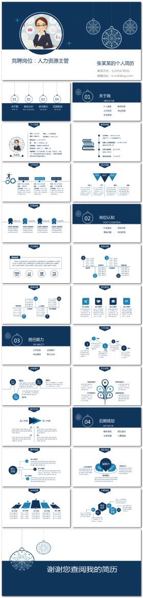 幸运球简历竞聘个人简历述职报告