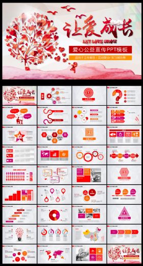 爱心宣传公益活动PPT模板