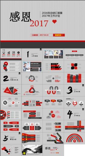 感恩2016  年终总结汇报暨2017年工作计划