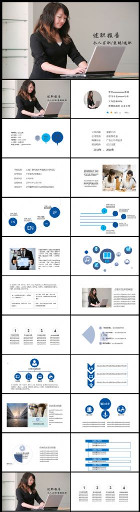 框架完整个人述职报告模板