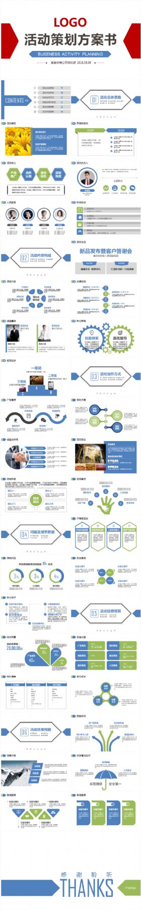 企业公司实用活动方案策划项目策划发布会品牌宣讲PPT模板