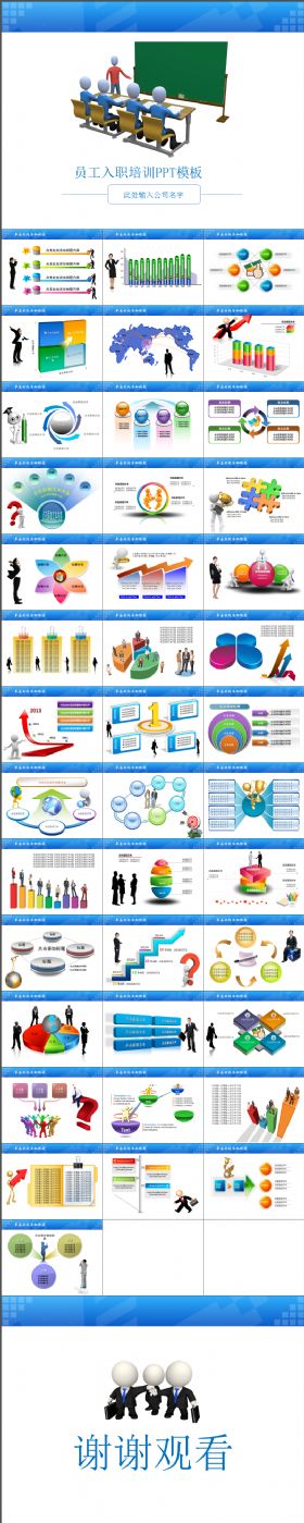 新员工入职培训动态ppt模板