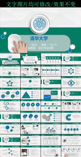 时尚创新毕业答辩PPT模板