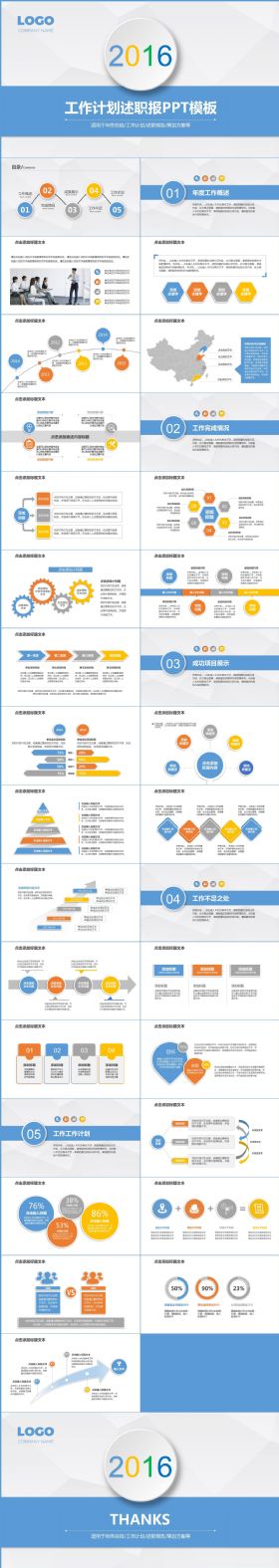 2016年梦想起航年终总结工作计划PPT