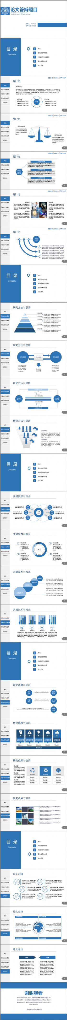 动态稳重大气毕业答辩论文答辩毕业设计开题报告PPT模板