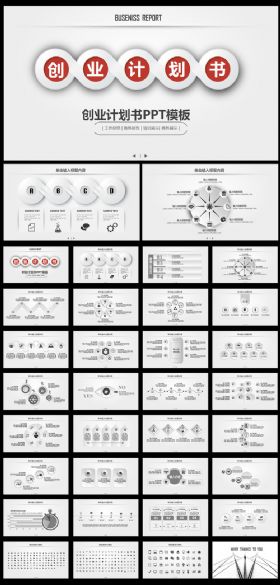 项目融资商业策划创业计划书PPT