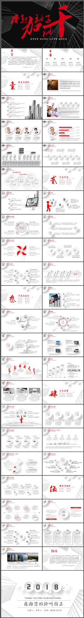 企业品牌宣传 商业计划书 创业、融资计划书