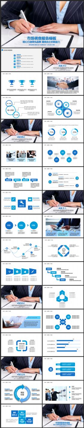 市场调查报告ppt市调研报告ppt