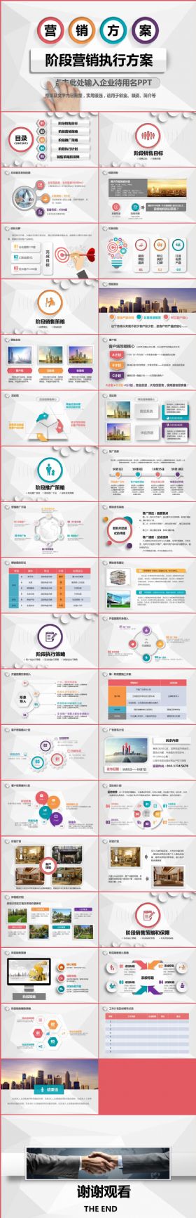 房地产营销方案销售策划方案活动方案ppt模板
