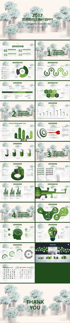 多彩花卉2017动态工作计划【附赠品】