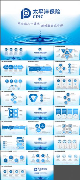 中国太平洋保险公司工作计划PPT