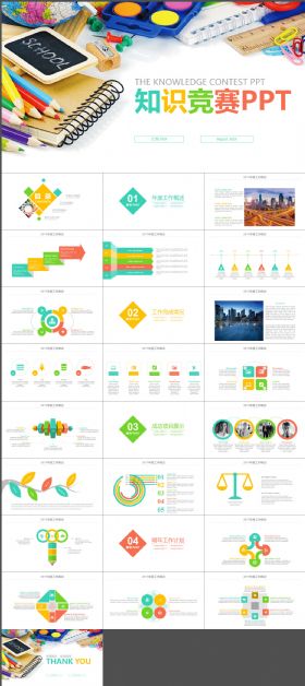 创意思维知识竞赛PPT模版