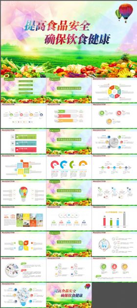 食品安全健康主题PPT