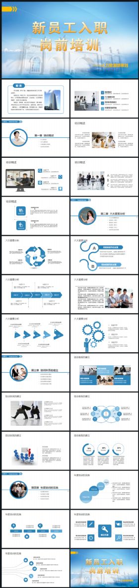 企业公司员工入职培训员工手册培训PPT