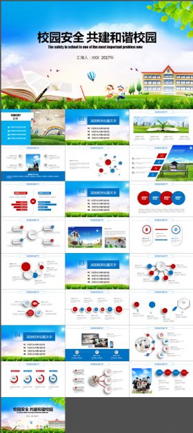 校园安全共建和谐校园 PPT