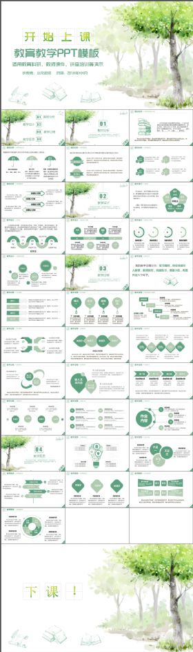 实用大气精致精美微课说课学校教育教学通用PPT