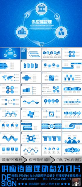供应链管理PPT模板