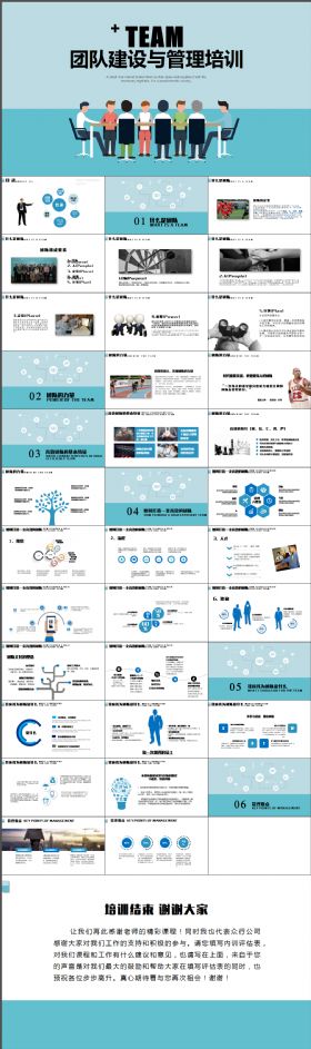 简约大气实用团队建设管理员工培训课件PPT